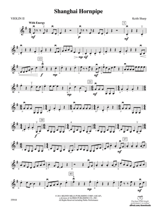 Shanghai Hornpipe: 2nd Violin
