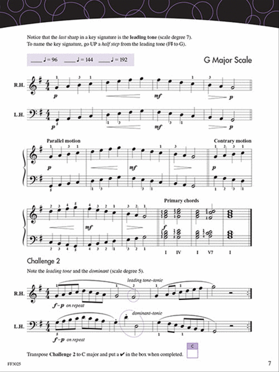 Piano Adventures Scale and Chord Book 2 Piano Method scores gallery preview page 2