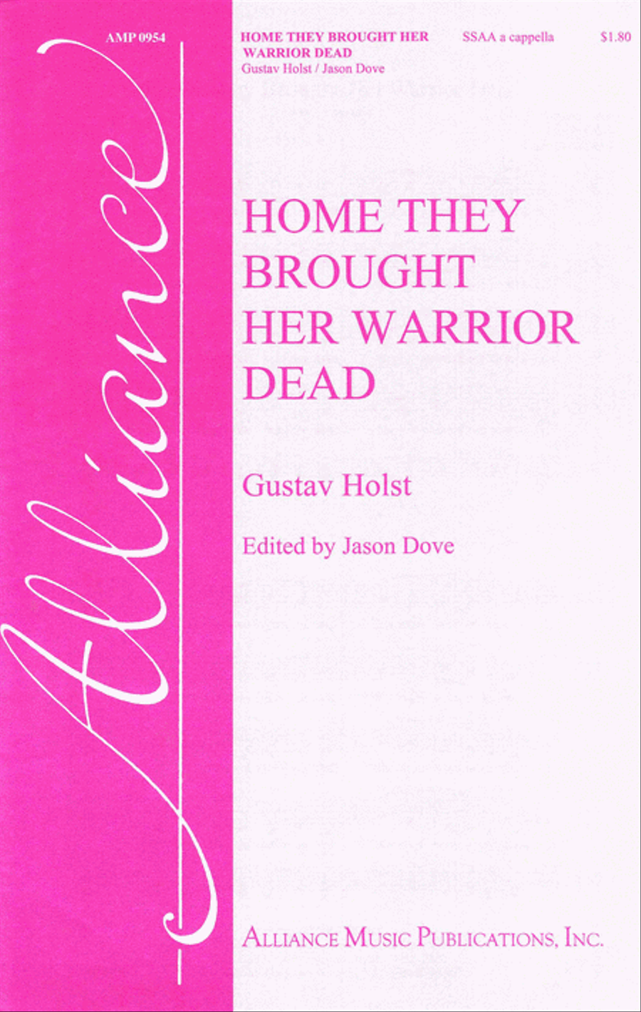Home They Brought Her Warrior Dead SSAA scores gallery preview page 1