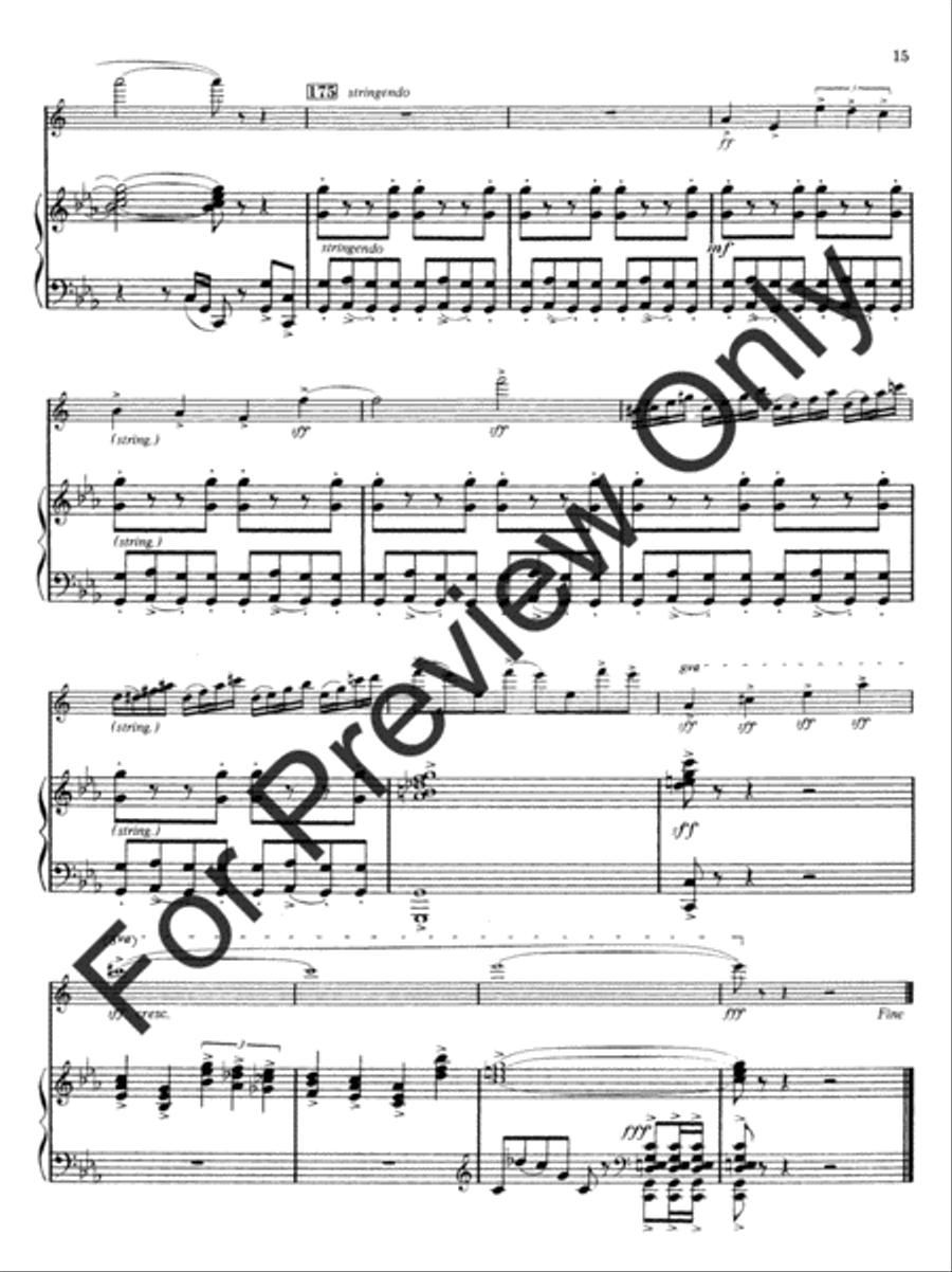 Fantasia For Alto Saxophone Alto Saxophone scores gallery preview page 19