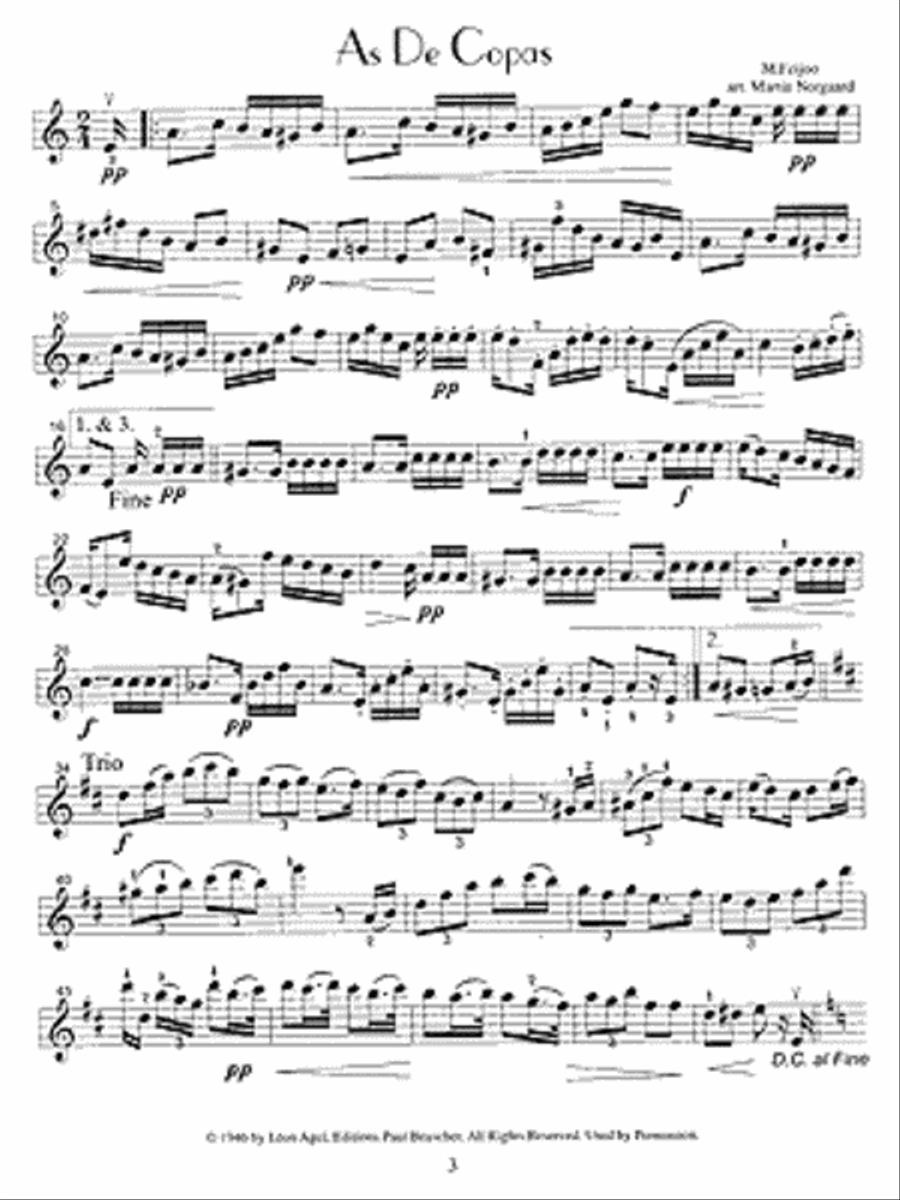 French Tangos for Violin French Tangos for Violin Violin Solo scores gallery preview page 2