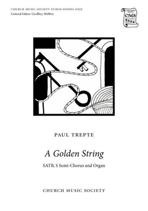 Book cover for A Golden String