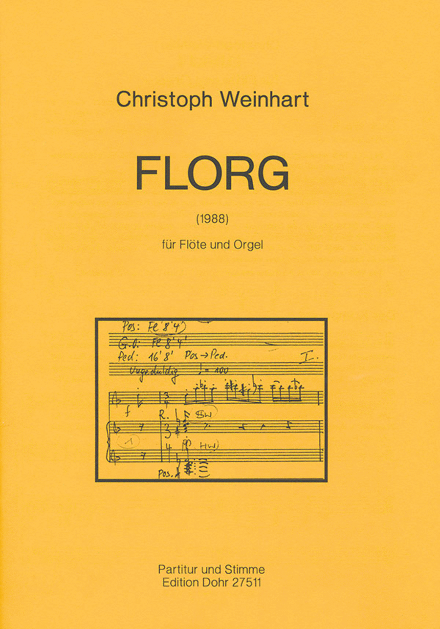 FLORG für Flöte und Orgel (1988)