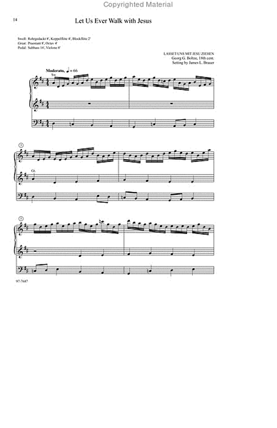 Five Hymn Preludes for Organ