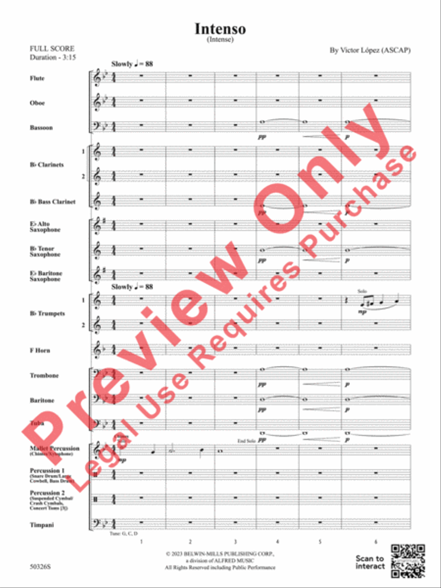 Intenso Concert Band scores gallery preview page 4