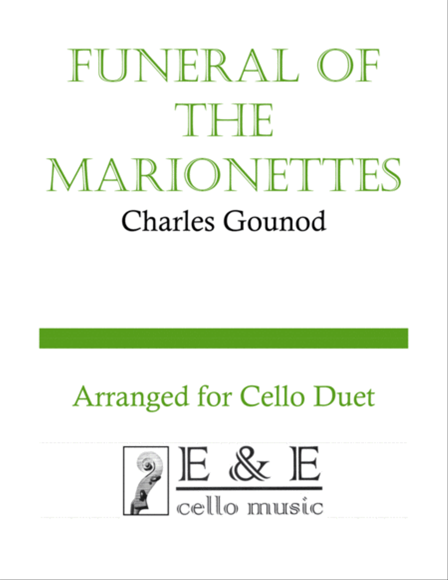 Funeral of the Marionettes Set of Parts scores gallery preview page 1