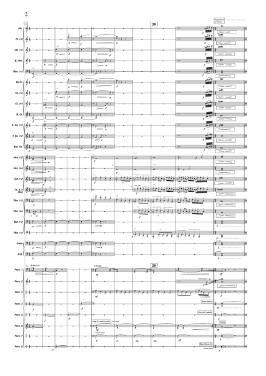Sinfonia de Plata Concert Band scores gallery preview page 3