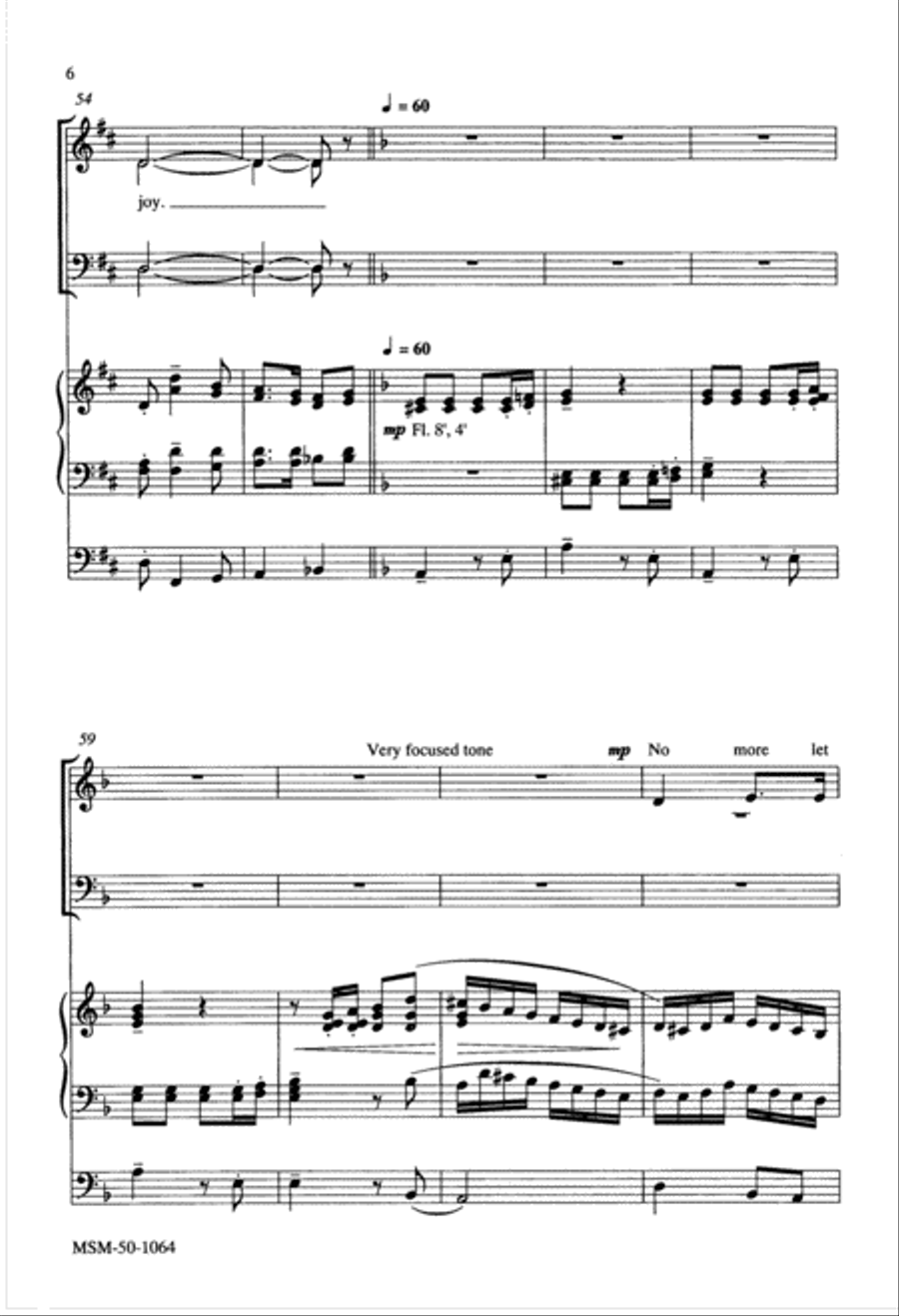 Joy to the World Joy to the World 4-Part scores gallery preview page 6