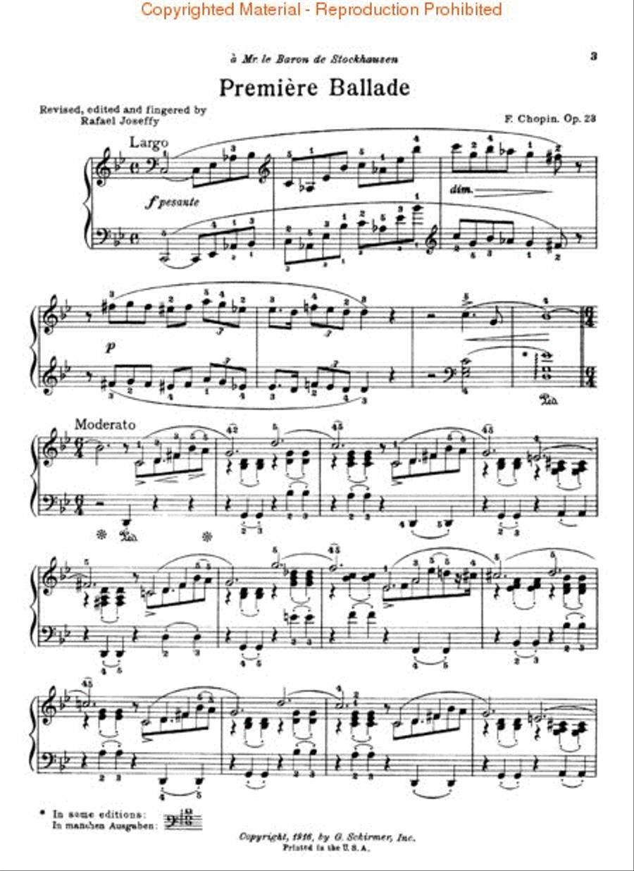 Ballades for the Piano Piano Solo scores gallery preview page 2