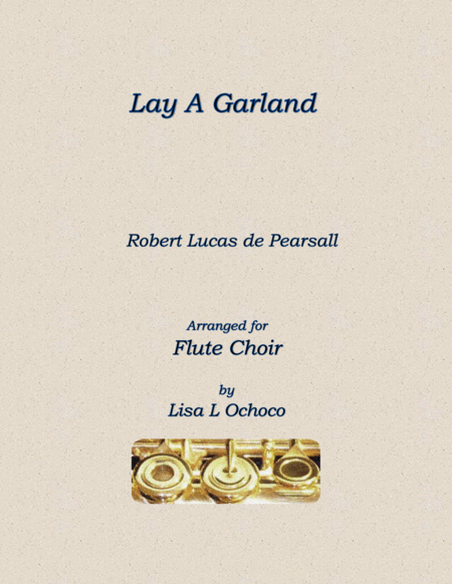 Lay A Garland for Flute Choir image number null