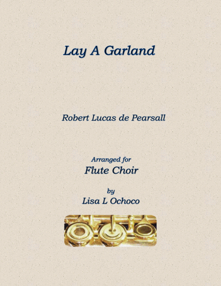 Lay A Garland for Flute Choir image number null