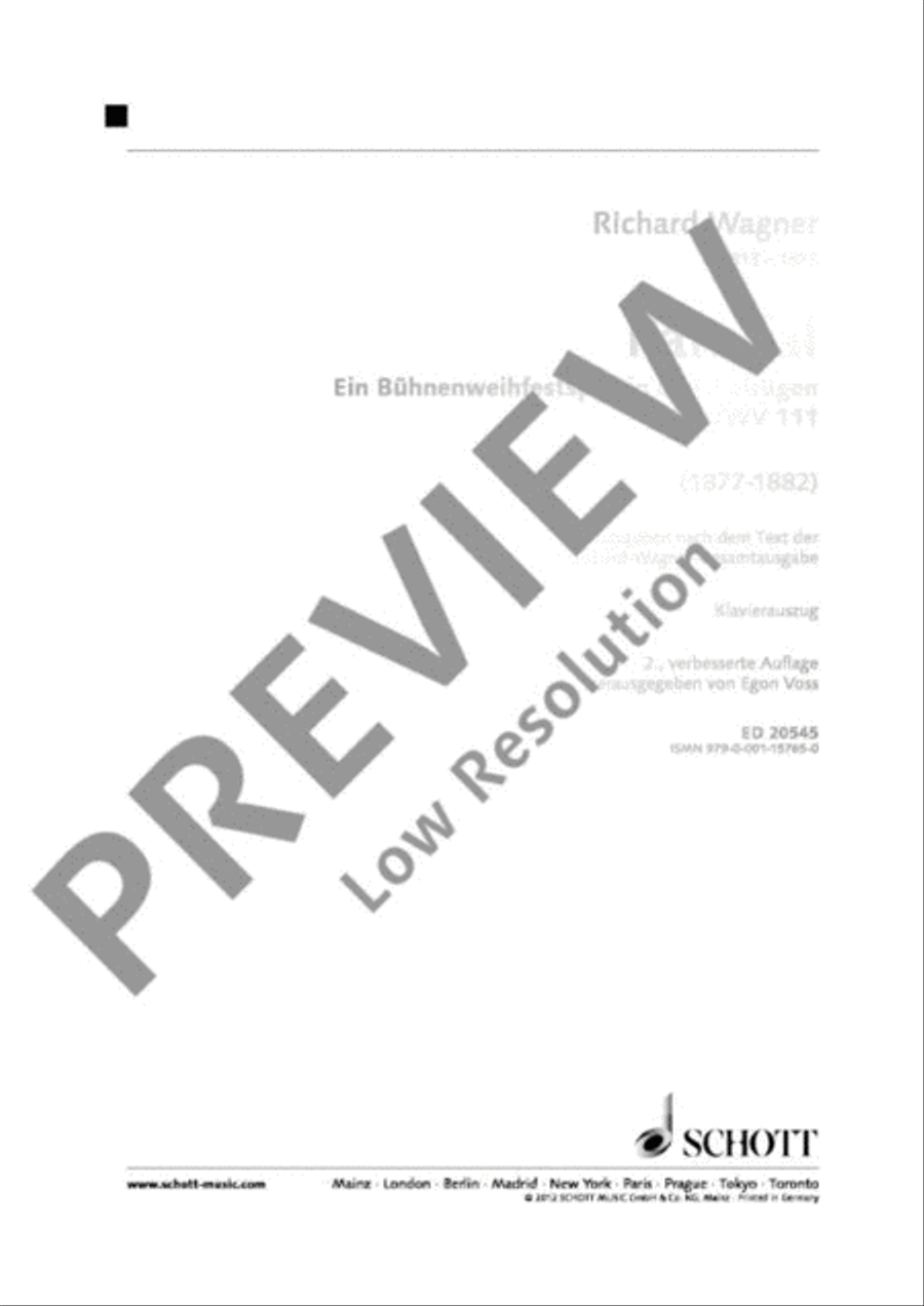 Parsifal Trumpet scores gallery preview page 2