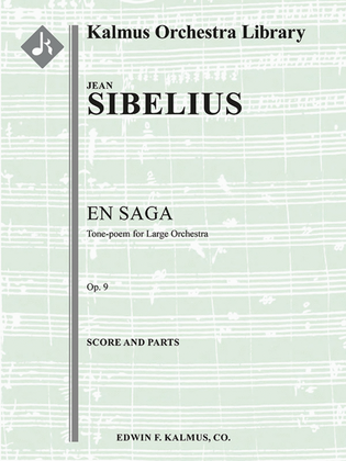 Book cover for En Saga, Op. 9