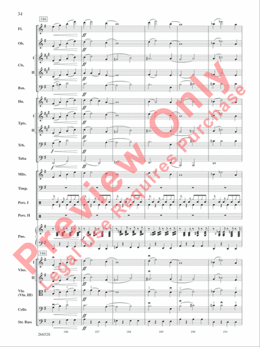Leroy Anderson Favorites Leroy Anderson Favorites Full Orchestra scores gallery preview page 35