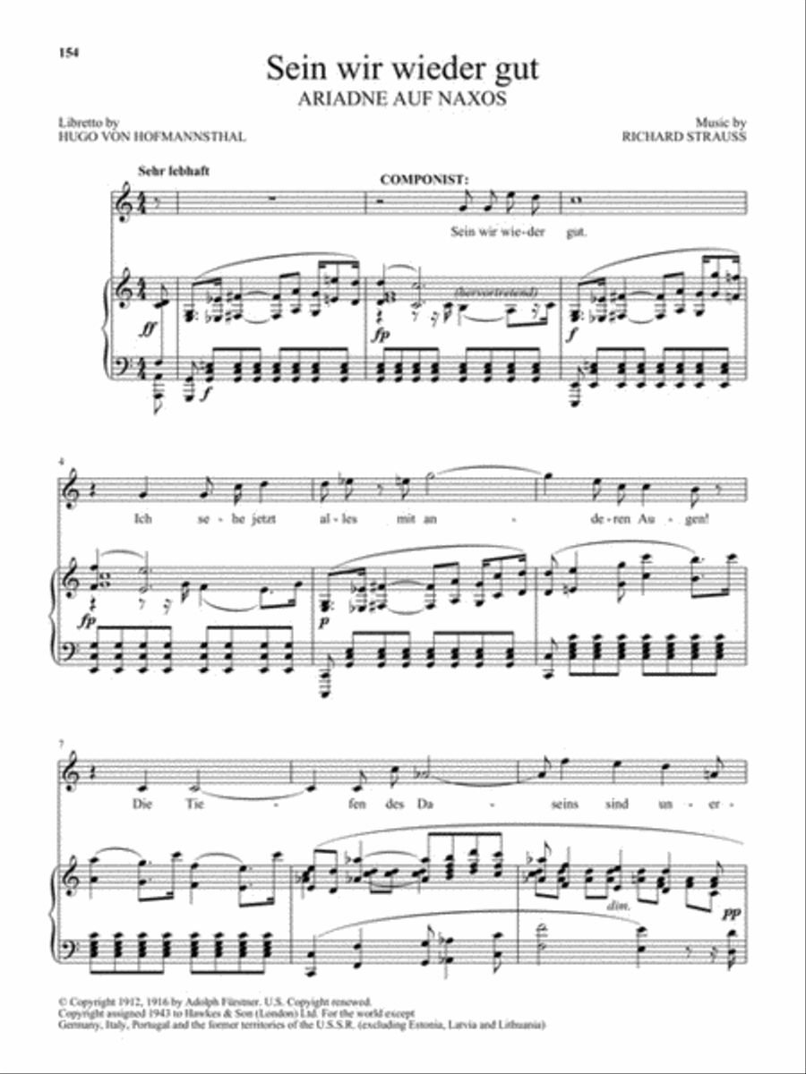 Boosey & Hawkes Opera Anthology - Mezzo-Soprano Mezzo-Soprano Voice scores gallery preview page 8