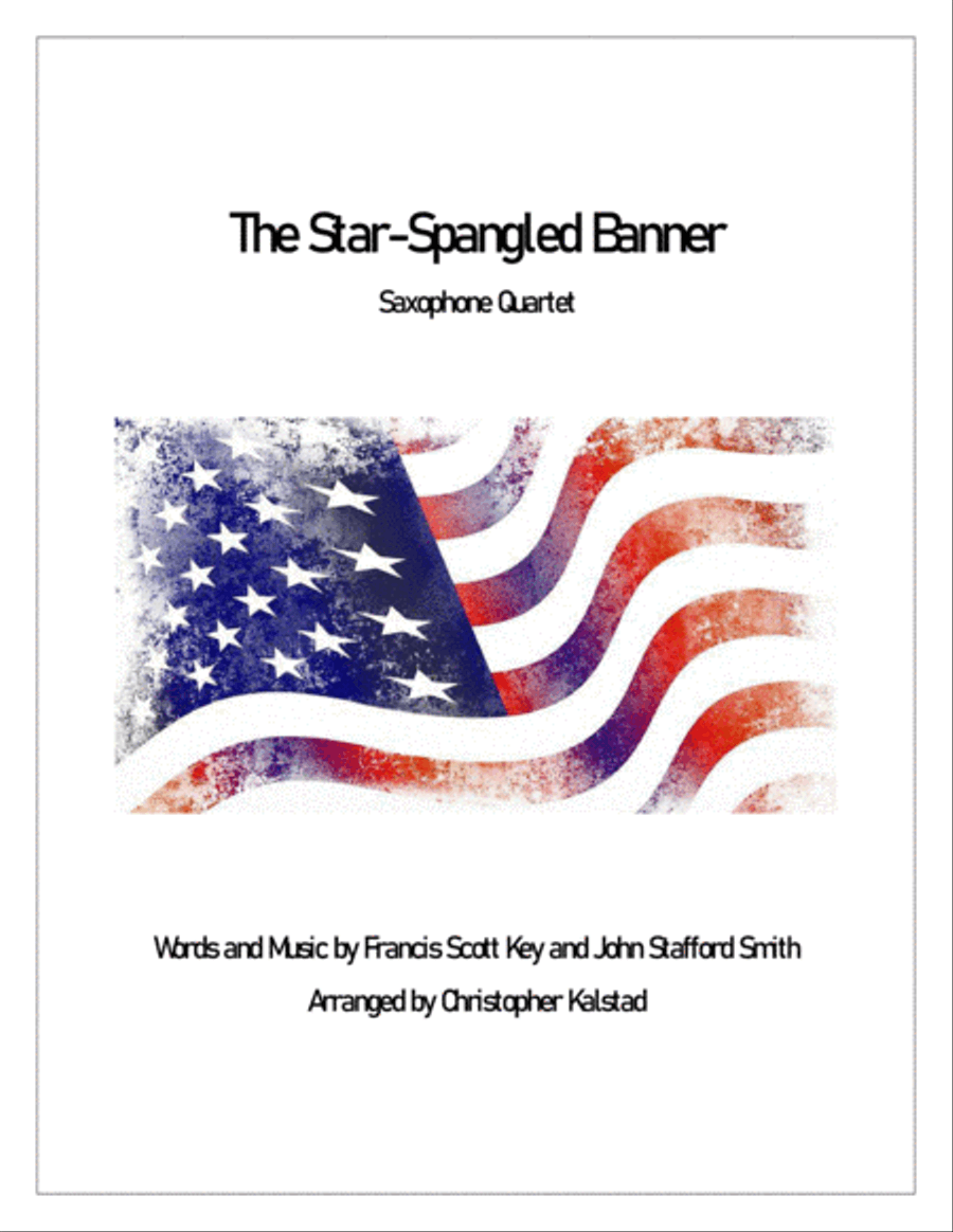 The Star-Spangled Banner (Saxophone Quartet)