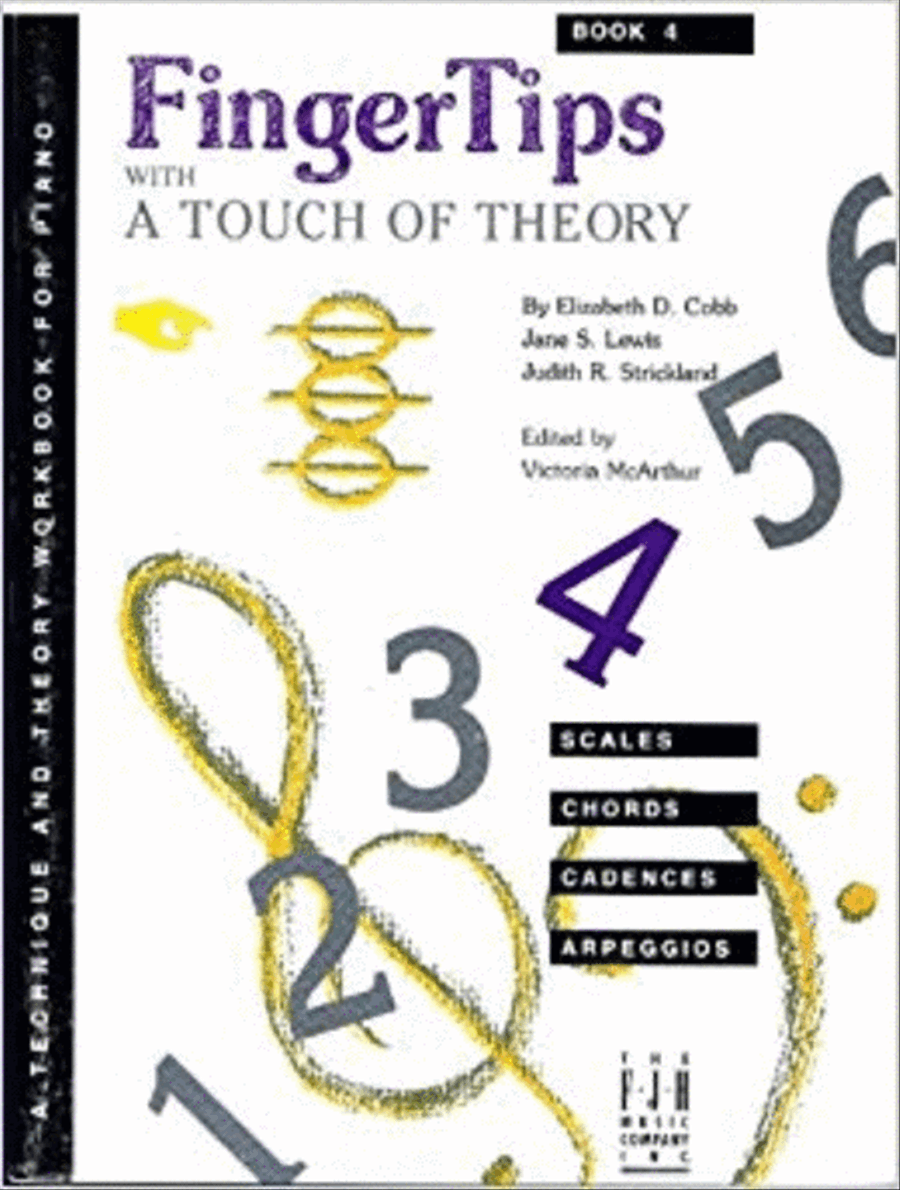 FingerTips With a Touch of Theory, Book 4 Piano Method scores gallery preview page 1