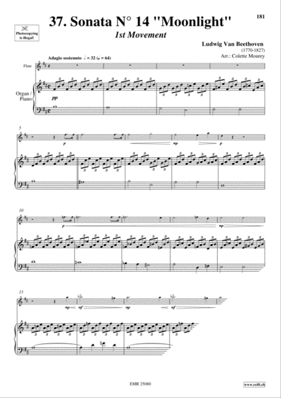 40 Greatest Classic Hits Vol. 4 Flute Solo scores gallery preview page 9