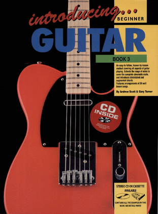 Book cover for Progressive Introducing Guitar Book 3 (Book/CD)