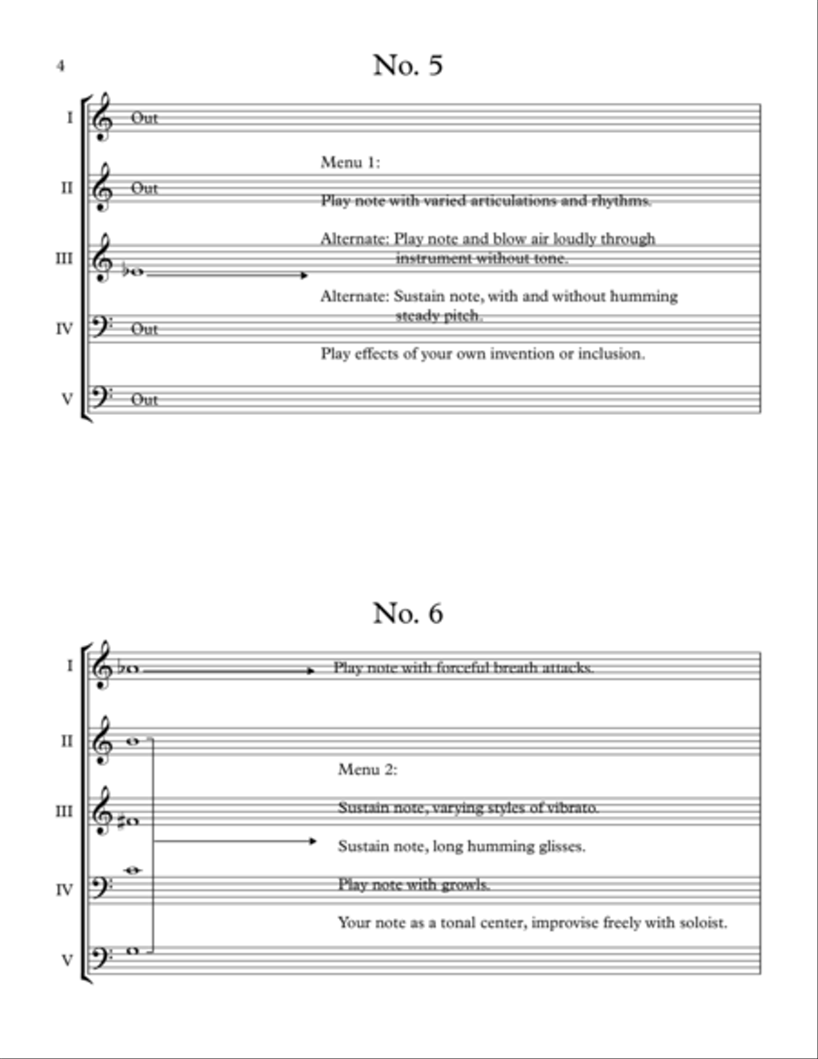 Smaller Ups And Downs Jazz Ensemble scores gallery preview page 5