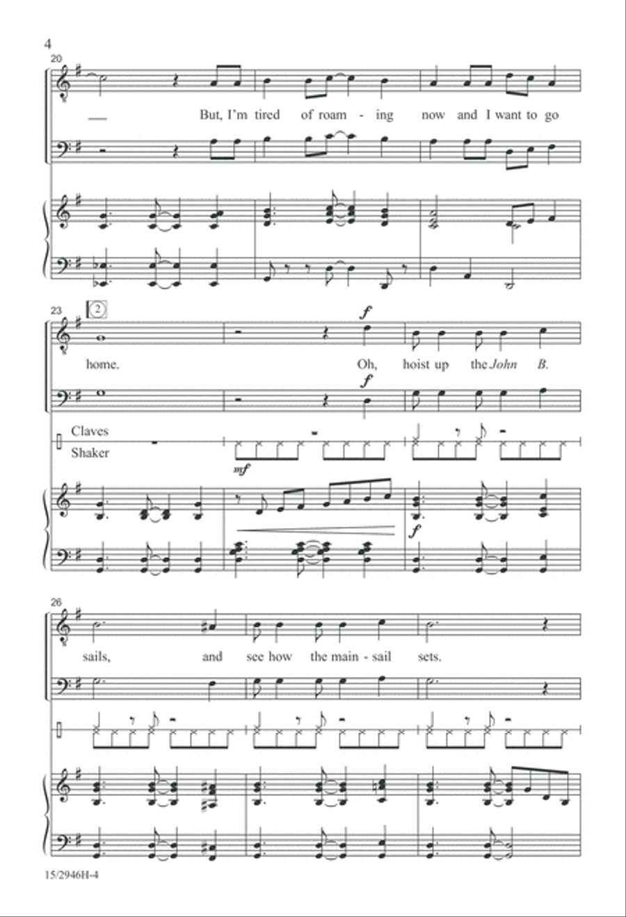 The Sloop John B. TB scores gallery preview page 4