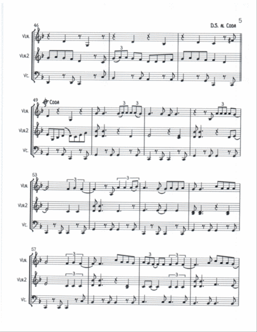 Better Together String Trio scores gallery preview page 5