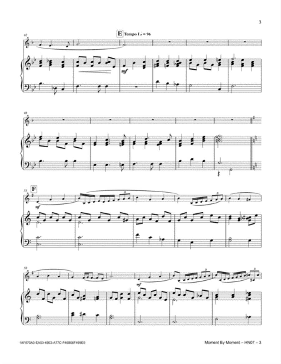 Moment By Moment Horn scores gallery preview page 3