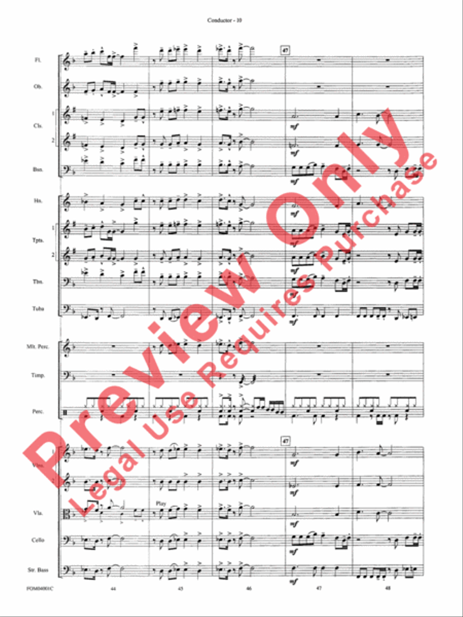 Celebration Full Orchestra scores gallery preview page 13