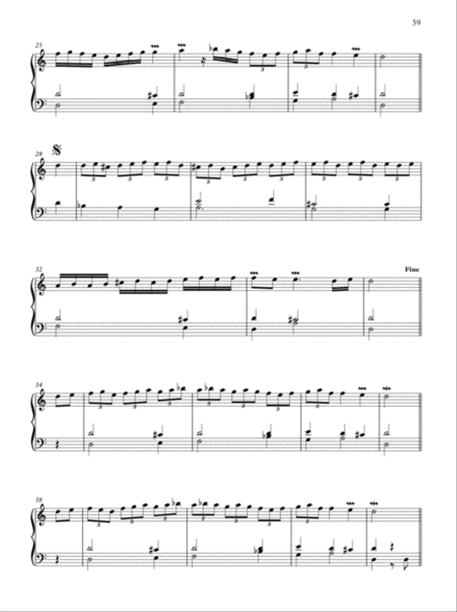 Oxford Book of Lent and Easter Organ Music for Manuals Organ Solo scores gallery preview page 39