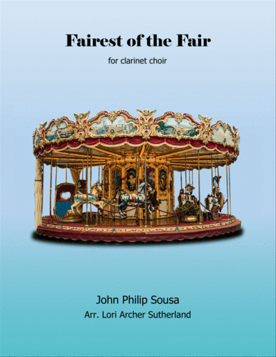 Fairest of the Fair Clarinet Choir scores gallery preview page 1