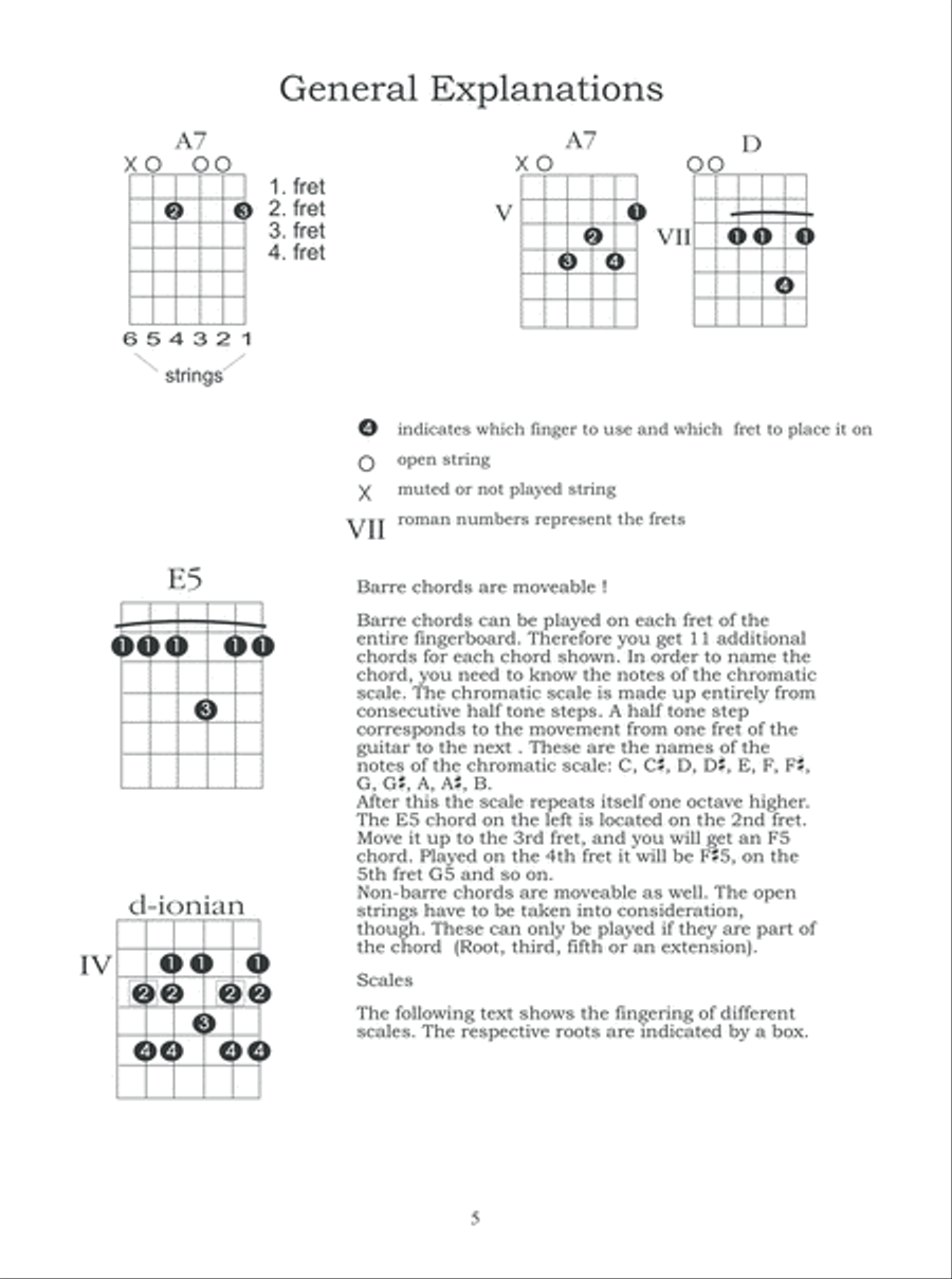DADGAD Chords, Scales & Tuning Flatpicking Guitar scores gallery preview page 6