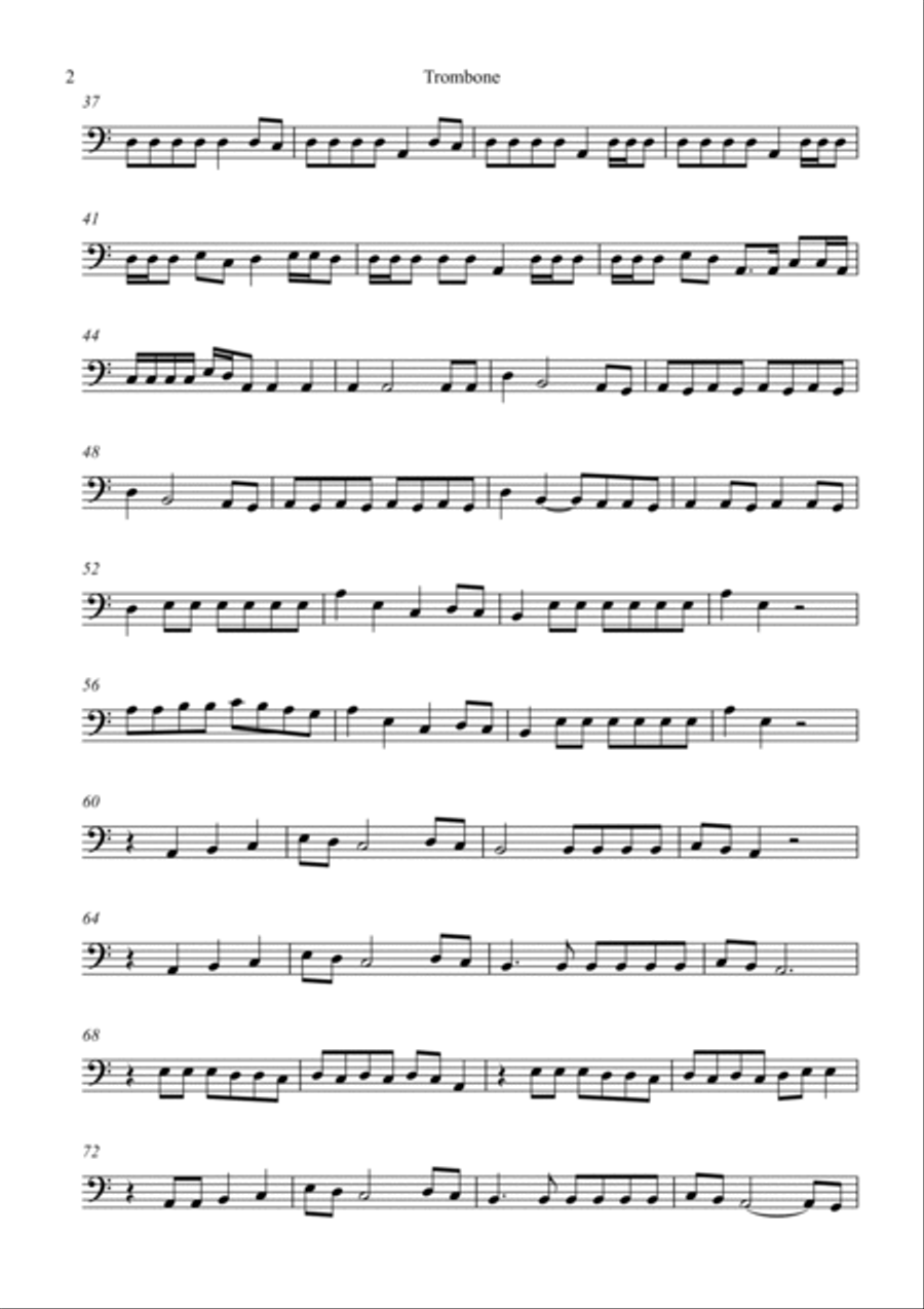 Industry Baby Industry Baby Trombone Solo scores gallery preview page 2