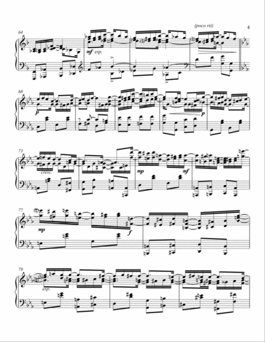 Phone-Tag Rag, op. 13, #2 Piano Solo scores gallery preview page 4