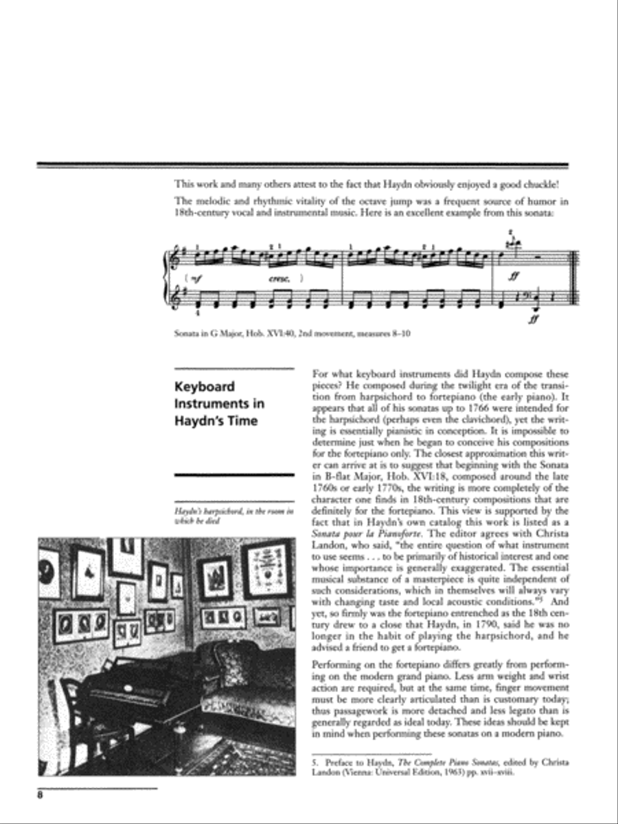 At the Piano with Haydn Piano Solo scores gallery preview page 26