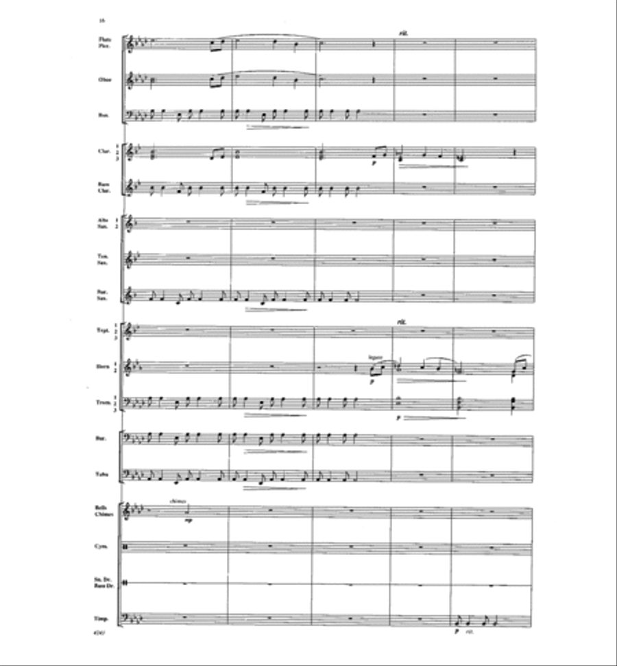 Encomium Concert Band scores gallery preview page 15