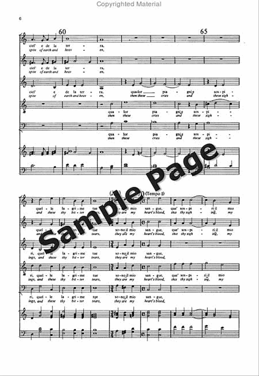 Ah Thyrsis My Own **pop** SSATB scores gallery preview page 7