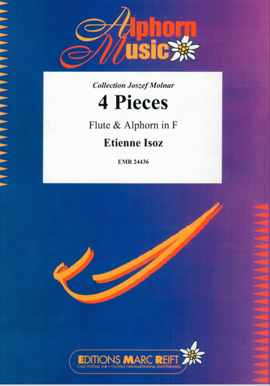 4 Pieces Flute scores gallery preview page 1