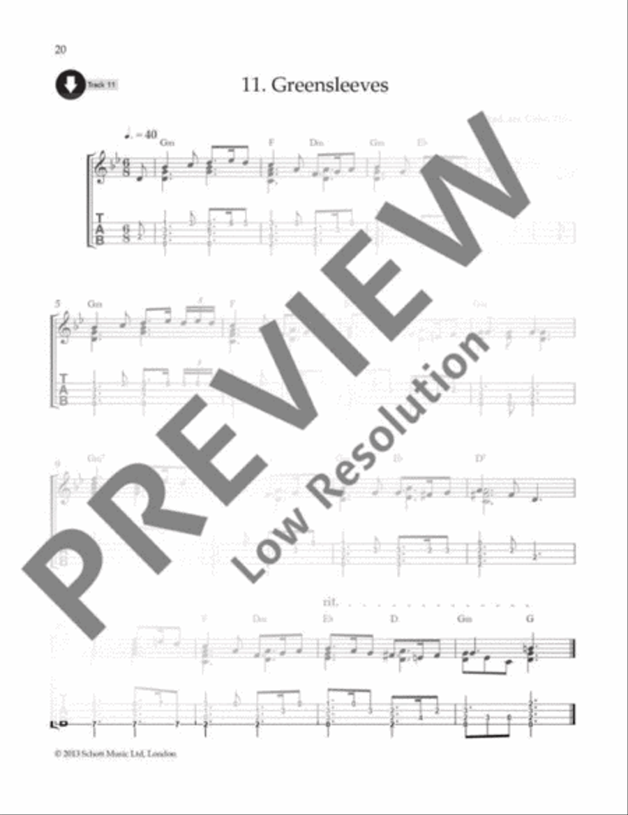 English Folk Tunes for Ukulele Ukulele scores gallery preview page 21