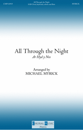 Book cover for All Through the Night (Ar Hyd y Nos)
