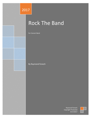 Book cover for Want To Rock ! -For Pep Band; Concert Band; Marching Band