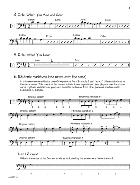 Jazz Basics for Strings - Cello