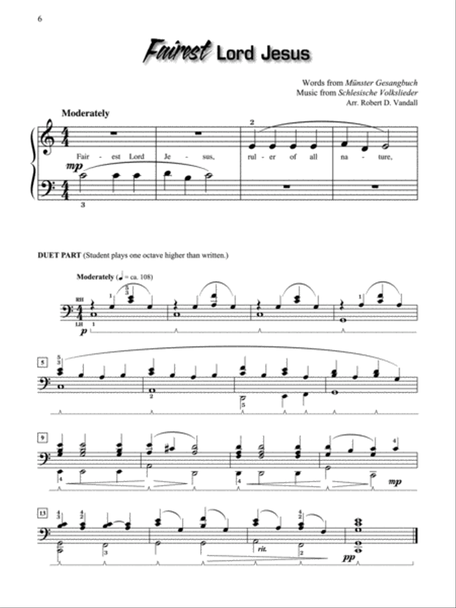 Play Hymns, Book 1 Play Hymns, Book 1 Easy Piano scores gallery preview page 3