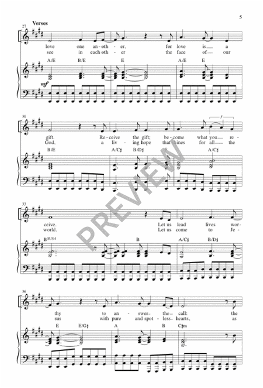 Christ Reigns SSA scores gallery preview page 6