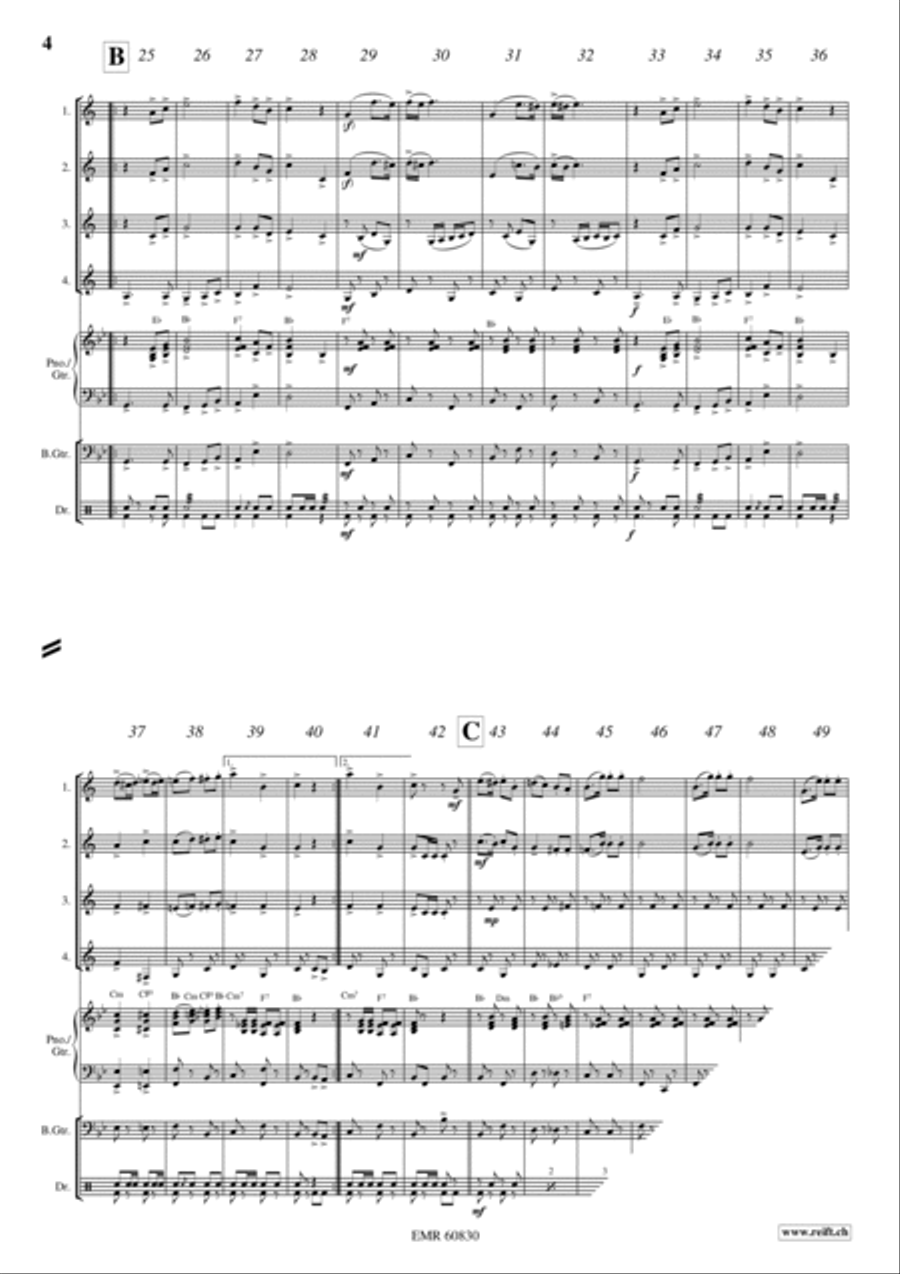 Bavaria March Bavaria March Cornet scores gallery preview page 4
