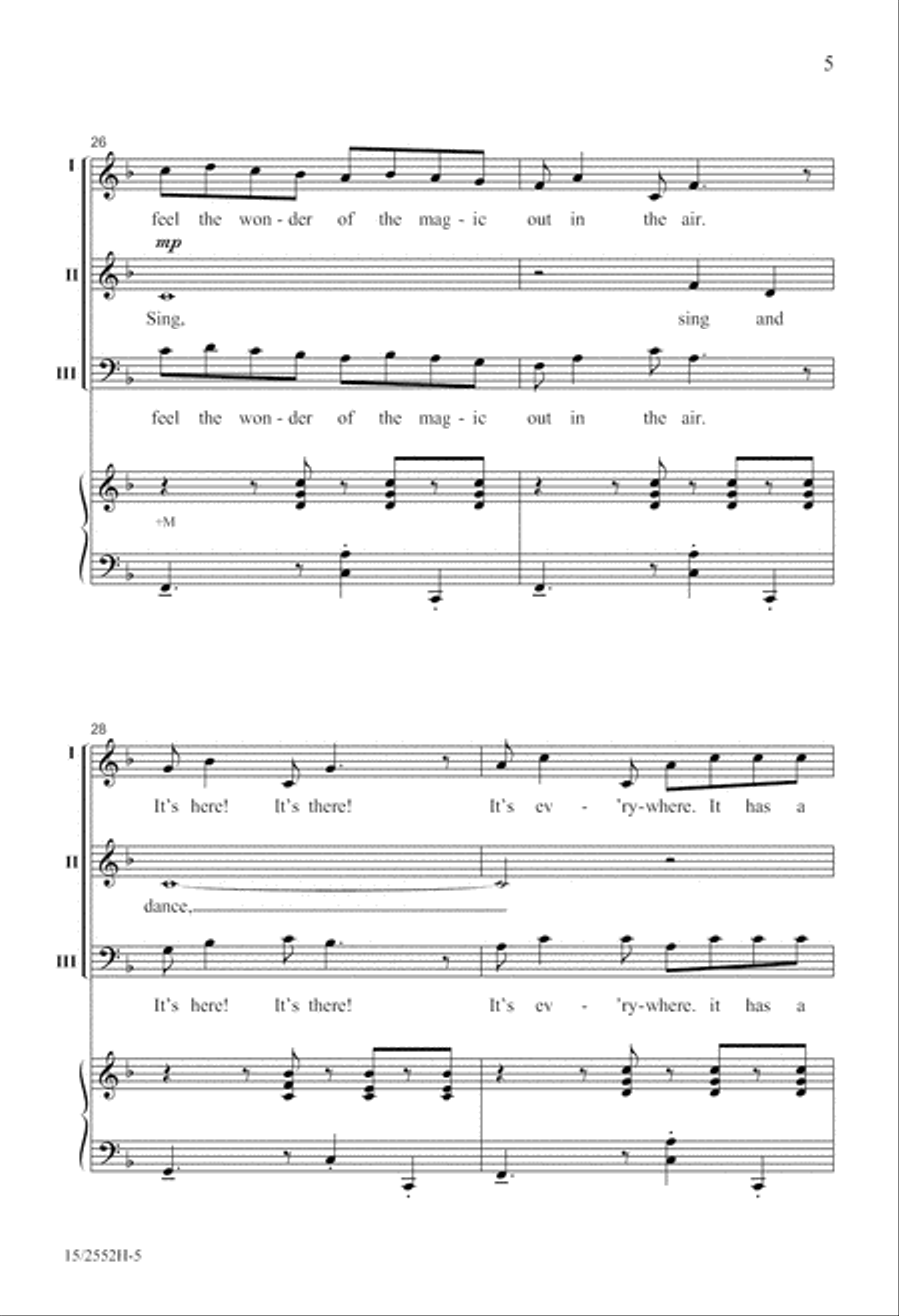 Jamaican Noel 3-Part scores gallery preview page 6