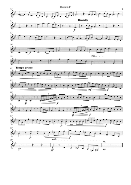 Horn Sonata No. 3 (Complete) image number null