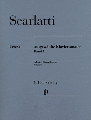 Book cover for Selected Piano Sonatas – Volume I