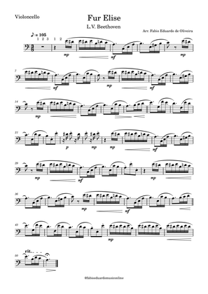 For Elise (Beethoven) - Easy Arrangement