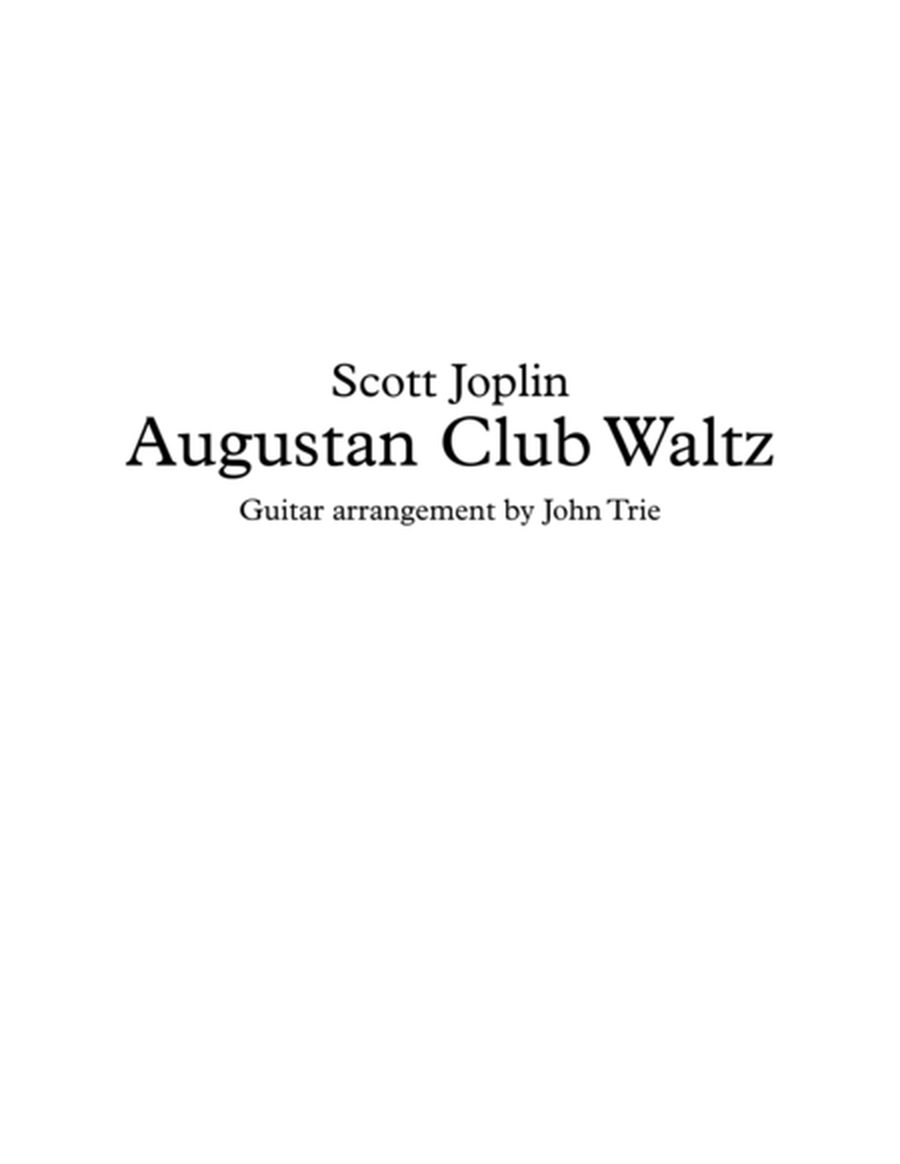 Augustan club waltz - guitar tablature image number null