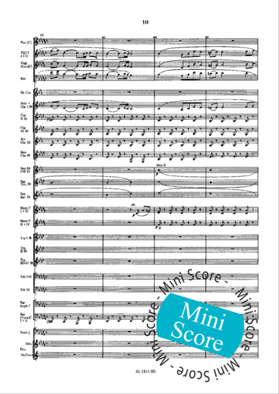 March to Mars March to Mars Concert Band scores gallery preview page 14